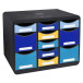 Store Box Multi Bee Blue Assorted Colors/ Pc.