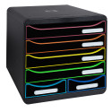 BigBox Maxi Black Of-fice Zwart/Harlekijn/ St.