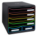 Module de classement Big Box Maxi 6 tiroirs Black Office/ Pce