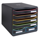 BigBox Maxi Black Of-fice Zwart/Harlekijn/ St.