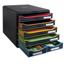 BigBox Maxi Black Of-fice Zwart/Harlekijn/ St.