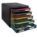 Module de classement Big Box Maxi 6 tiroirs Black Office/ Pce