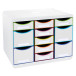Store Box Multi Black Office White/Harl./ Pc.