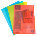 Sachet de 100 pochettes coin polypropylène grainé 12/100e - A4/ Pce
