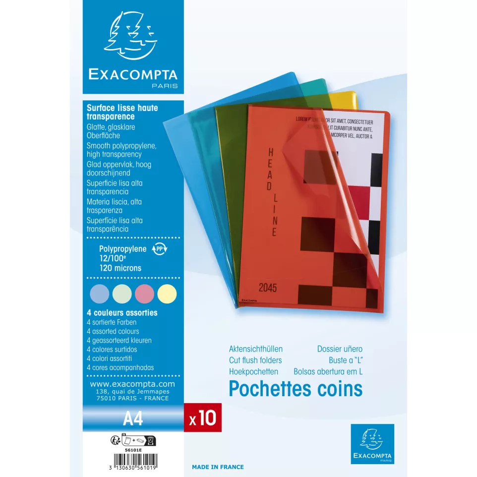 PK 10 L-map A4 glad-PP 120µ...