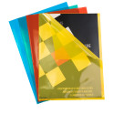 Sachet de 100 pochettes coin polypropylène lisse Premium - A4/ Pce