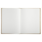 Guest book 140p gold 21x19...