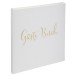 Guest book 140p gold 21x19 German Kraft/ Pc.