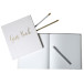 Guest book 140p gold 21x19 German Kraft/ Pc.