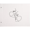 Schroefalbum 40p wit- 37x29cm Art ivoor/ St.