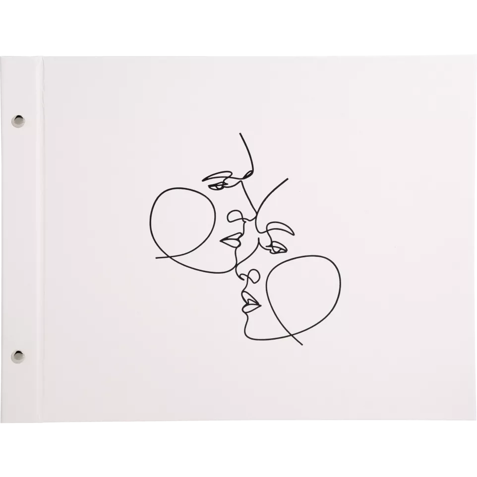 Schroefalbum 40p wit- 37x29cm Art...