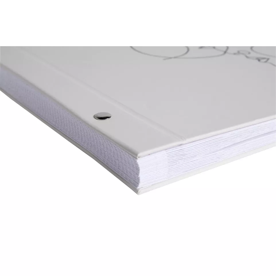 Schroefalbum 40p wit- 37x29cm Art...
