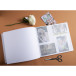 Schroefalbum 40p wit- 37x29cm Art ivoor/ St.