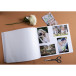 Screwbin album 40p whi 37x29cm Art ivory/ Pc.