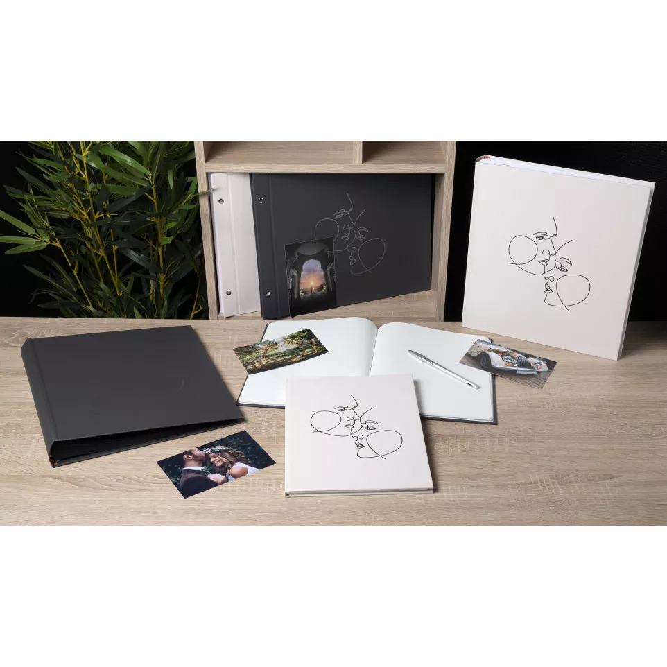 Guest book 100p silver 27x22cm Art...
