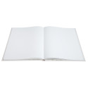 Guest book 100p silver 27x22cm Art black/ Pc.