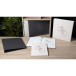 Guest book 100p silver 27x22cm Art black/ Pc.