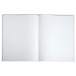 Guest book 100p silver 27x22cm Art black/ Pc.