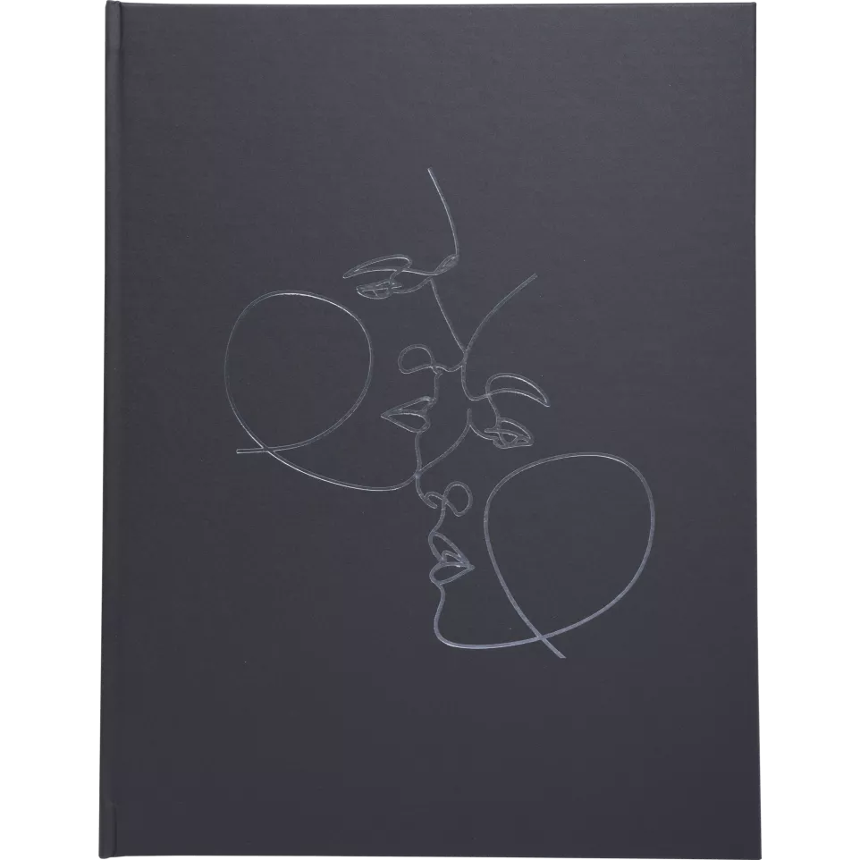 Livre d'or 100 pages tranche argent...