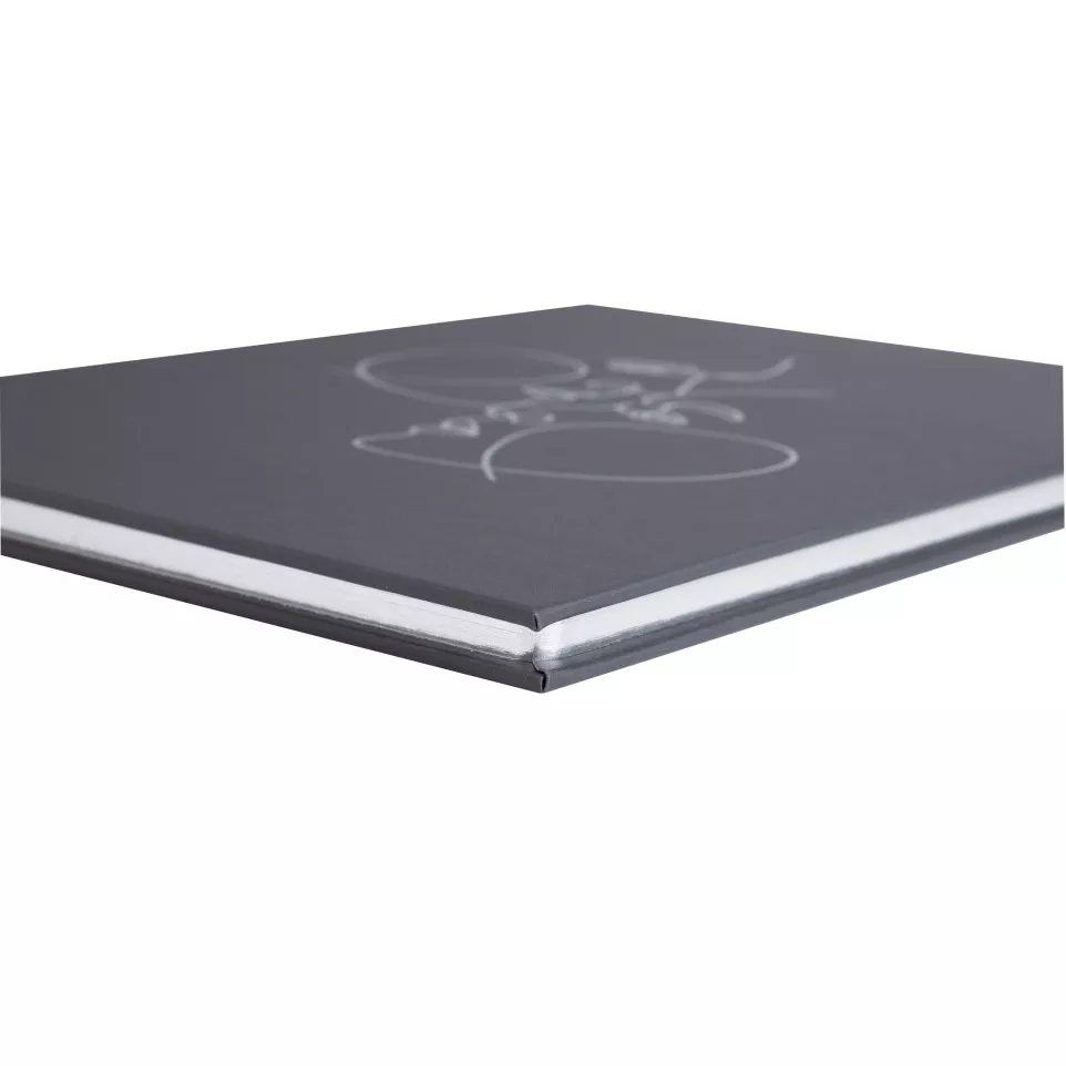 Livre d'or 100 pages tranche argent...