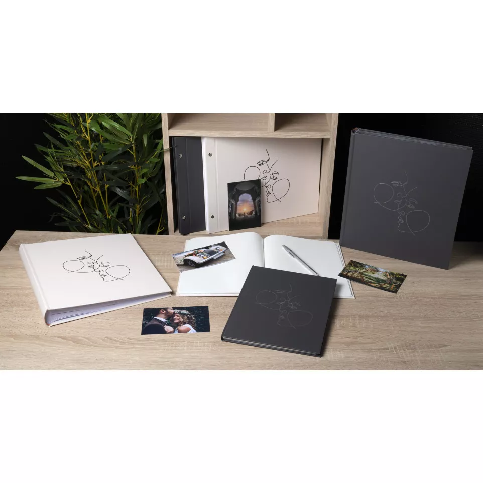 Livre d'or 100 pages tranche argent...