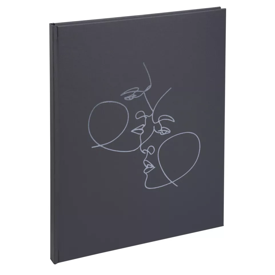 Livre d'or 100 pages tranche argent...