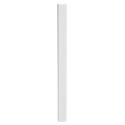 Gastenboek 140p goud- 21x19cm Engels wit/ St.