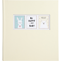 Fotoalbum 60p wit 29-x32cm...