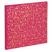 Fotoalbum 30p wit 25-x25cm Plum' framboos/ St.
