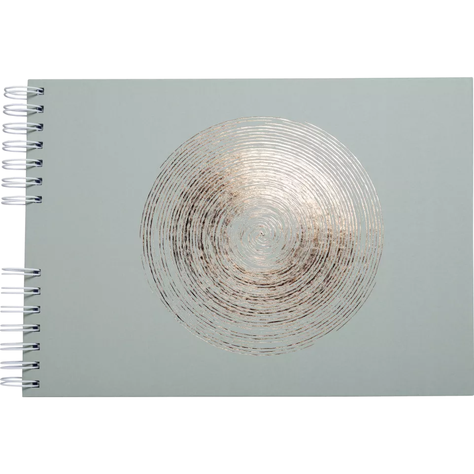 Fotoalb spir 50p wit- 32x22 Ellipse...