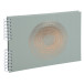 Fotoalb spir 50p wit- 32x22 Ellipse groen/ St.