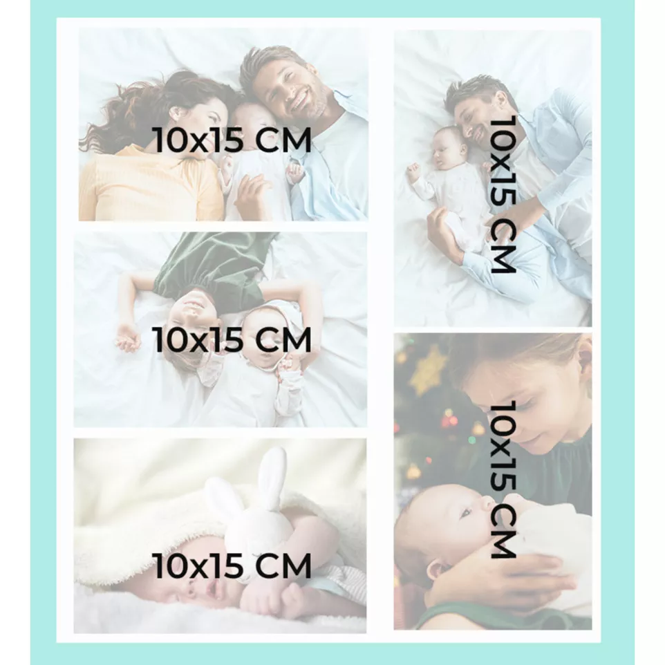 Fotoalbum 60p wit 29-x32cm Plum'...