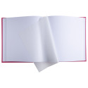 Fotoalbum 60p wit 29-x32cm Plum' framboos/ St.