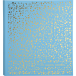 Book album 60p whit 29x32 Plum turquoise/ Pc.