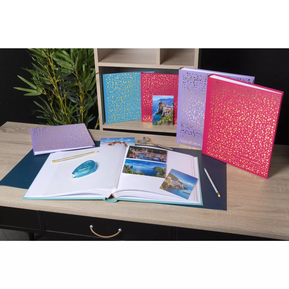 Fotoalbum 60p wit 29-x32cm Plum'...