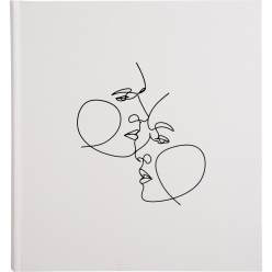 Fotoalbum 60p wit 29x32cm...