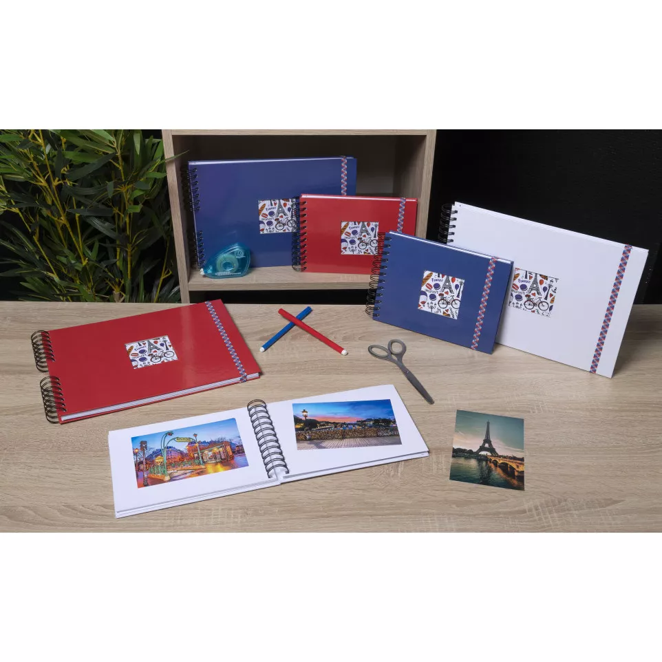 Wirebound Album 50p 23x16cm...