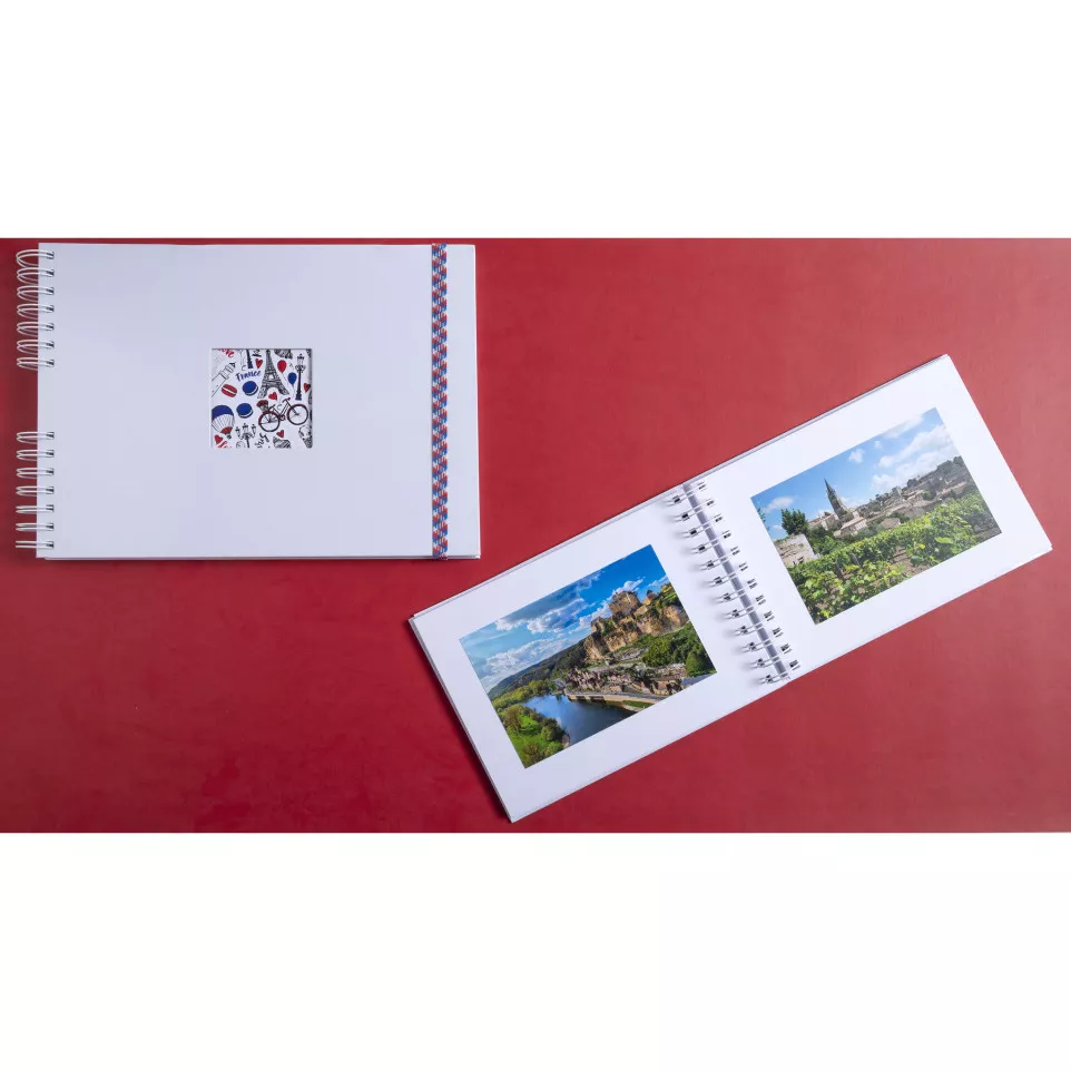 Fotoalb spir 50p 23x-16 French'Class...