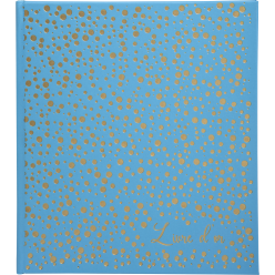 Gastenboek 140p goud- 21x19...