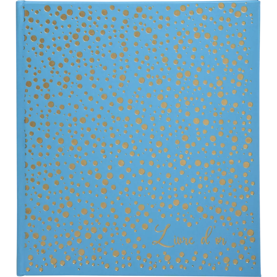 Livre d'or 140 pages tranche or...