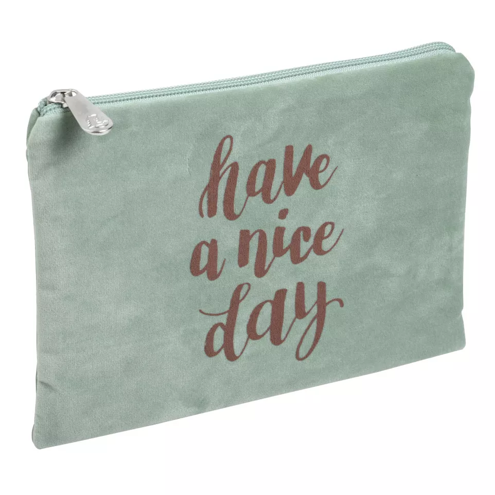 Trousse plate velours Ellipse/ Pce