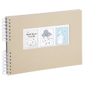 Fotoalb spiral 50p w-i 32x22 Sweet kameel/ St.