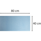 Onderlegger PU 40x80-mm 5kl...