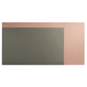 Sous-main souple PU Bicolore 35x65cm/ Pce