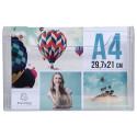 WALL-BOX A4 landscape clear/ Pc.