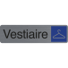 Plaque adhésive Vestiaire FR-/ Pce