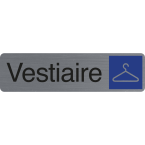 Plaque adhésive Vestiaire...