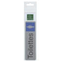 Sign adhesive aluminium effect Toilets women 16.5 x 4.4 cm/ Pc.