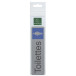 Sign adhesive aluminium effect Toilets women 16.5 x 4.4 cm/ Pc.