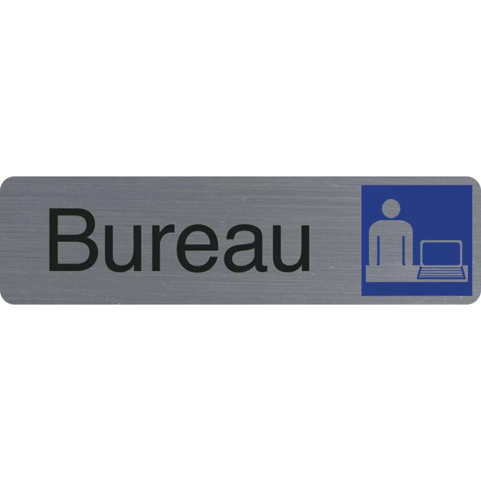 Plaque adhésive Bureau FR-/ Pce